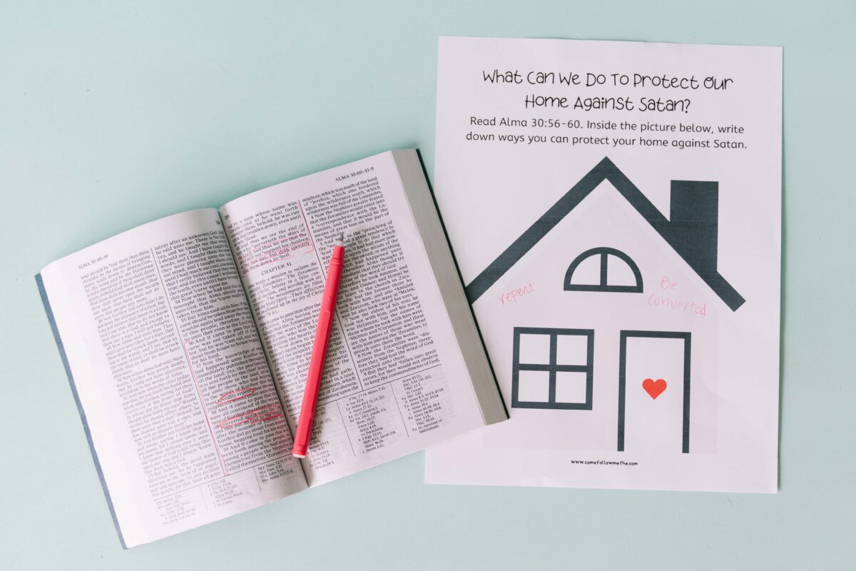 July 6 - July 12 Come Follow Me Lesson for Kids, "The Virtue of the Word of God" by Come Follow Me FHE
