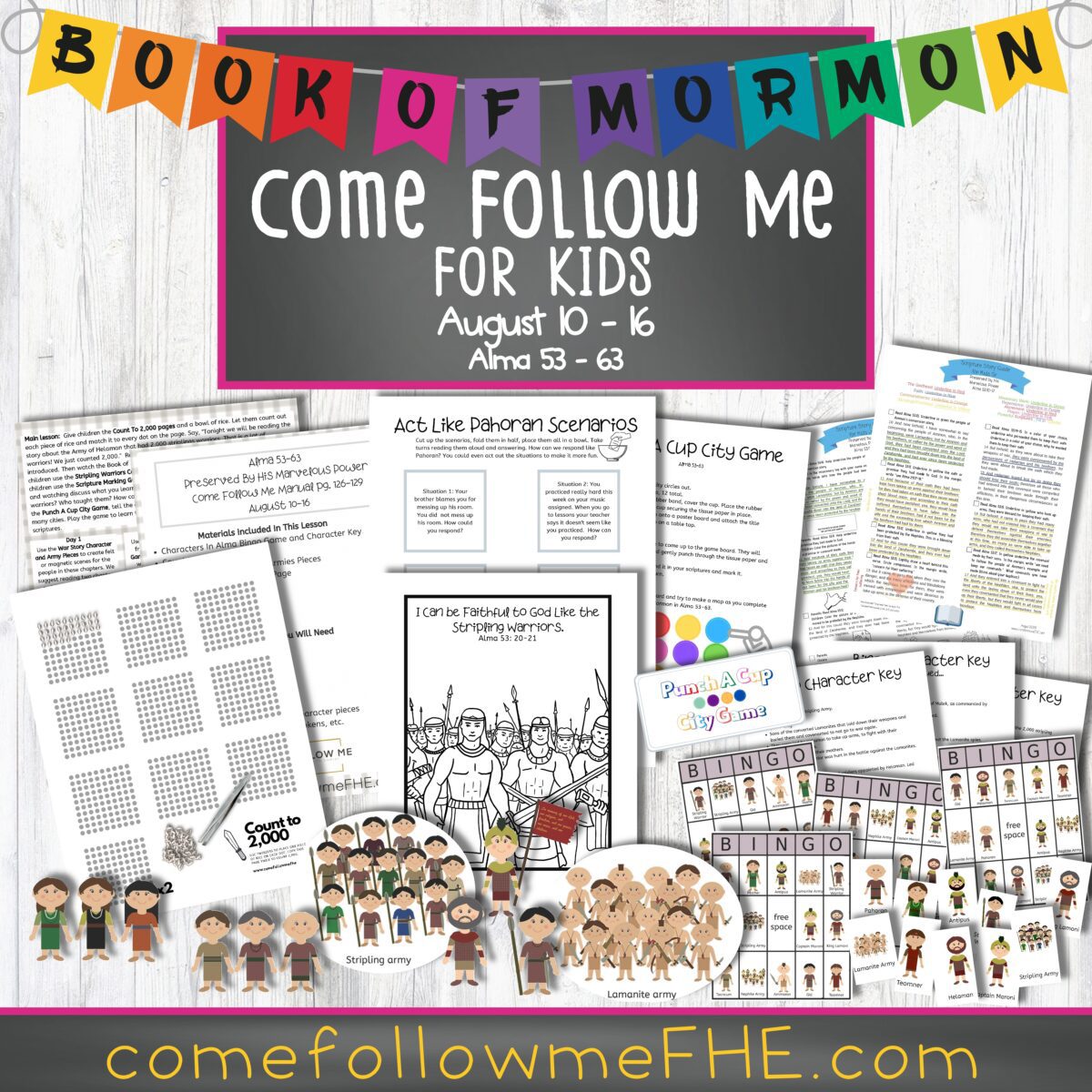 Book of Mormon - Lesson 32 (Aug 10 - Aug 16) | Come Follow ...