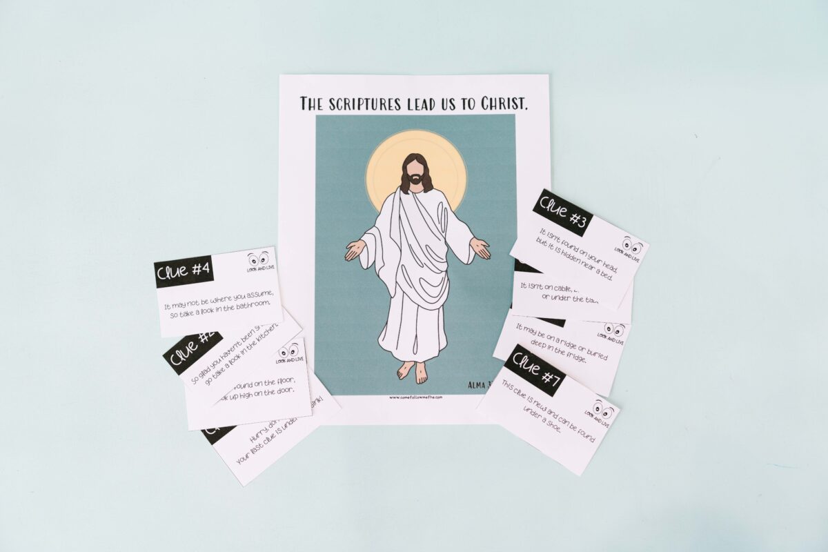 July 20 - July 26 Come Follow Me Lesson for Kids: Look to God and Live featured by Come Follow Me FHE
