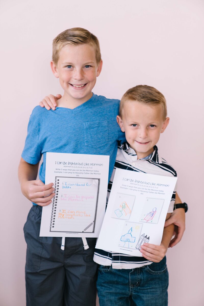 October 26 - November 1 Come Follow Me Lesson for Kids: I Would That I Could Persuade All... To Repent featured by Come Follow Me FHE
