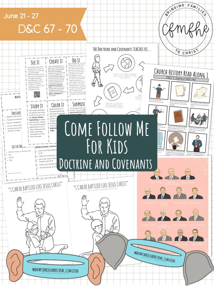 June 21 - June 27 Come Follow Me Lesson for Kids: Worth... The Riches Of The Whole Earth featured by Com Follow Me FHE.