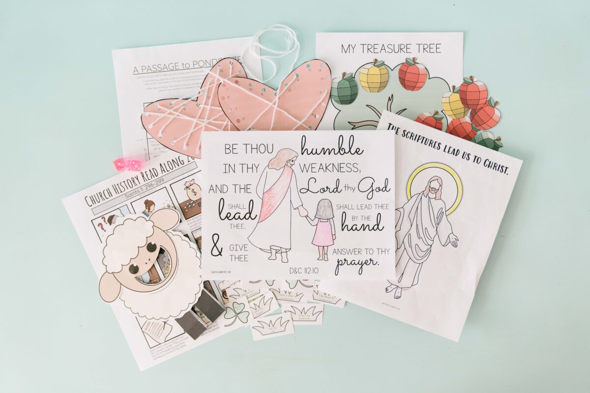 October 4 - October 10 Come Follow Me Lesson for Kids: I Will Order All Things For Your Good featured by Come Follow Me FHE