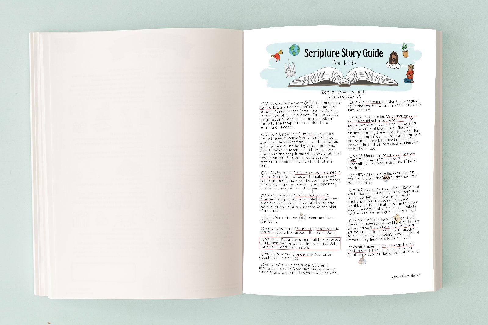 New Testament Scripture Story Guides And Stickers Digital Download New Testament Scripture Story Guides And Stickers Digital Download