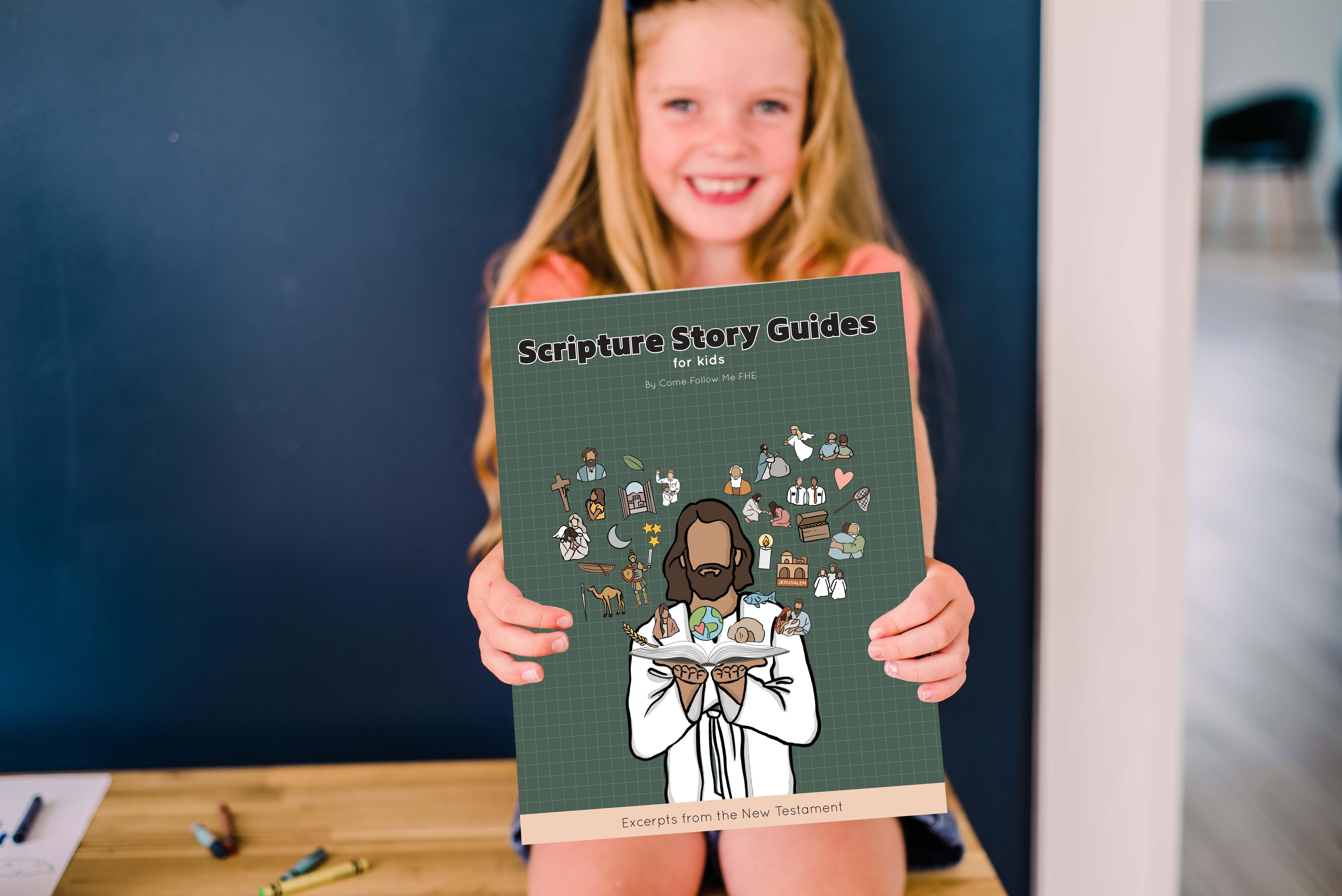 New Testament Scripture Story Guides And Stickers Digital Download New Testament Scripture Story Guides And Stickers Digital Download
